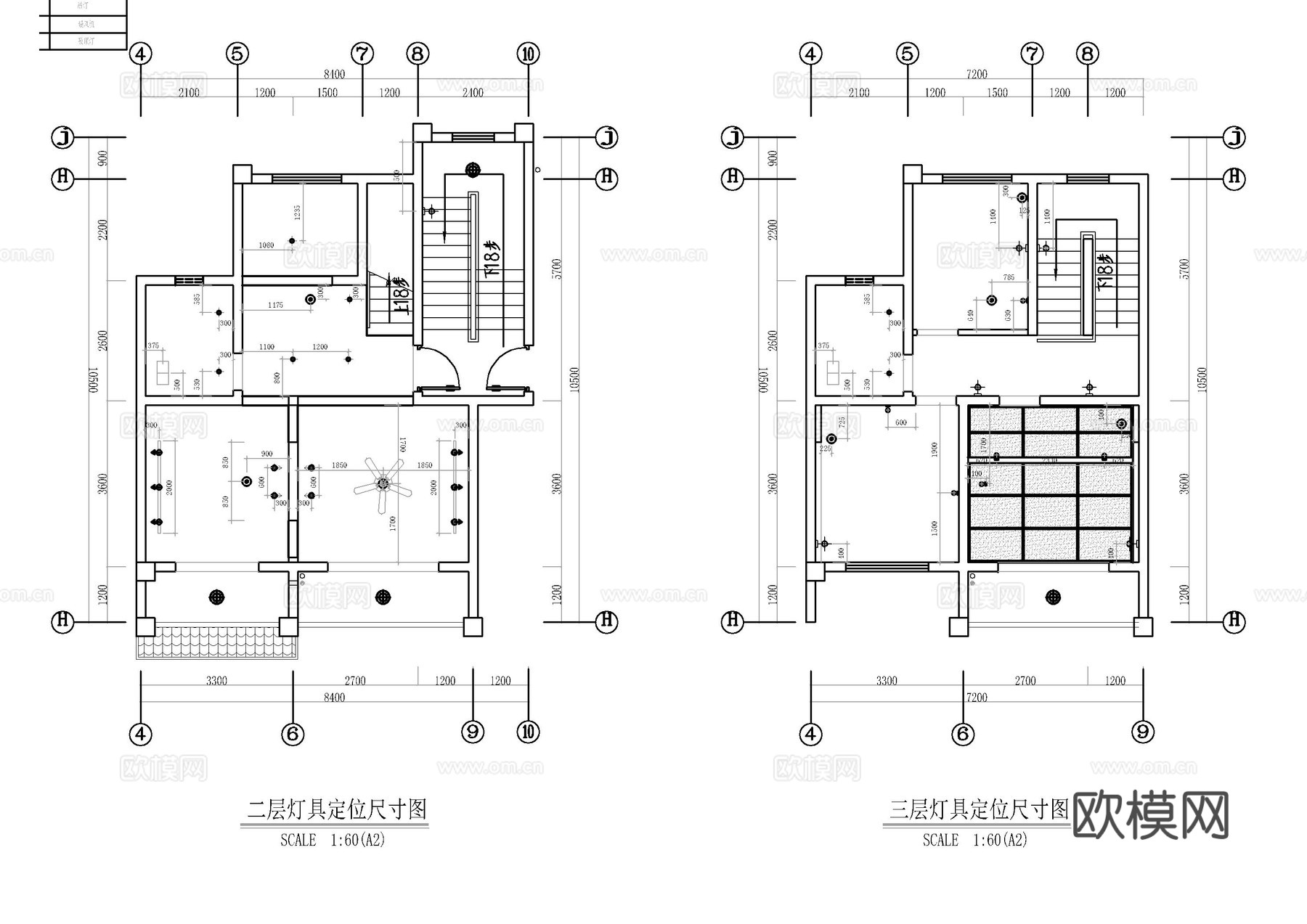 桐梓县度假民宿施工图cad施工图下载（渲染图3）
