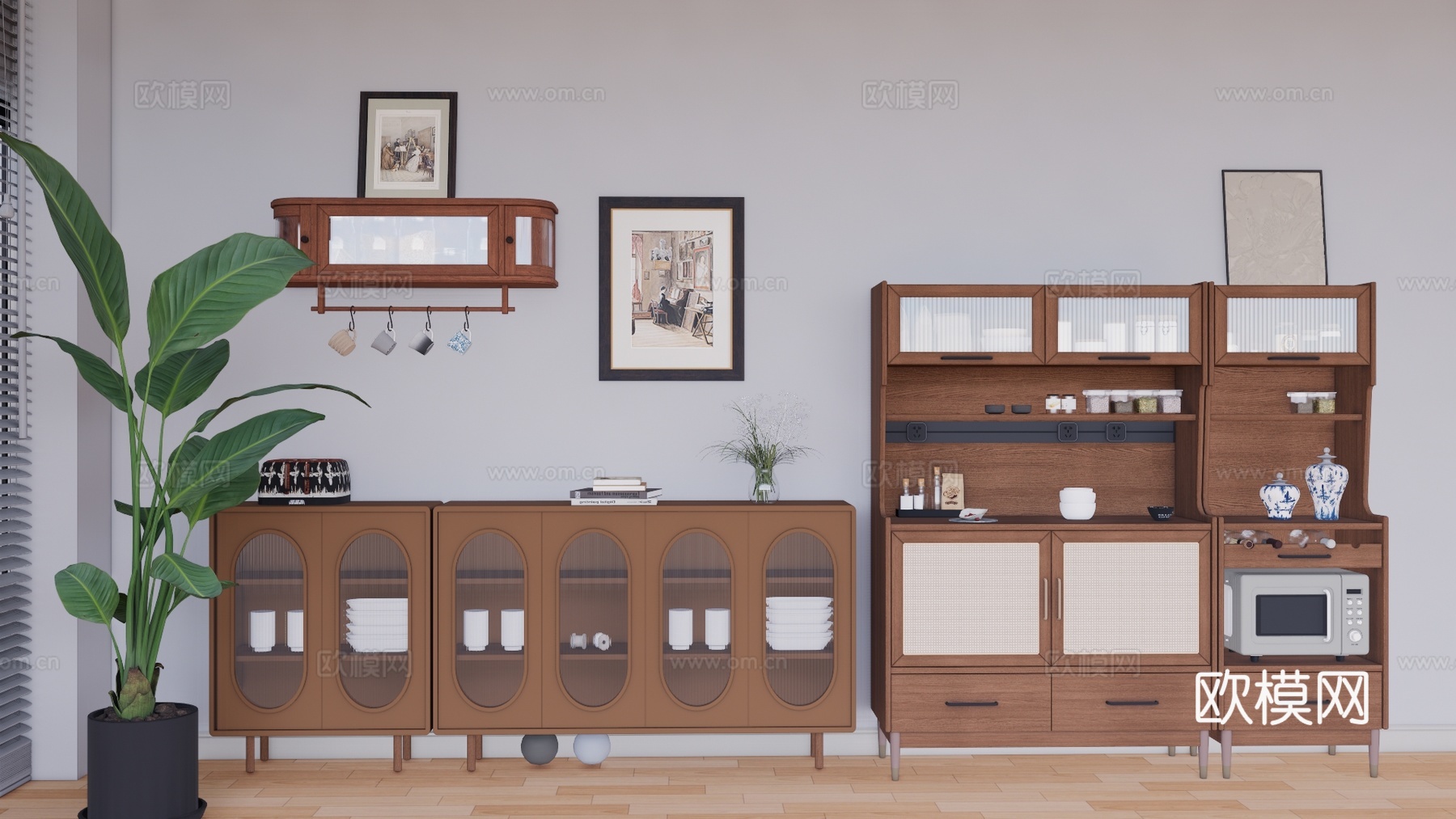 摆件 陈设 工装 挂件 室内小品 摆设 小品su模型