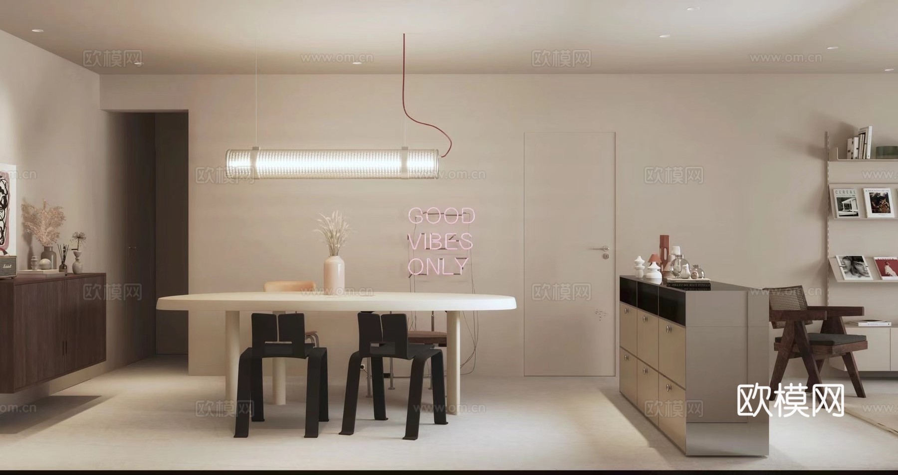 148平四室两厅极简家装cad施工图