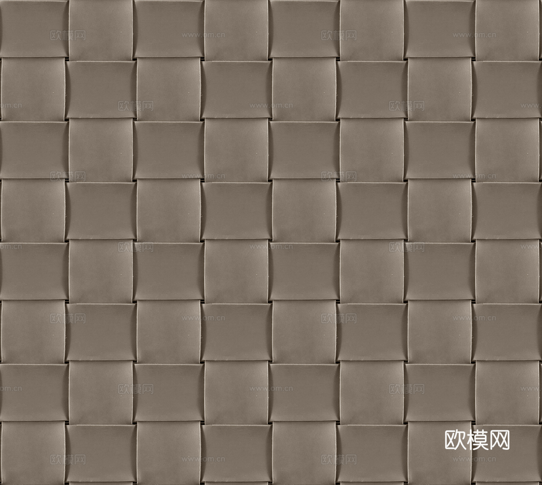 现代无缝咖色编织皮革 咖色编织人造皮