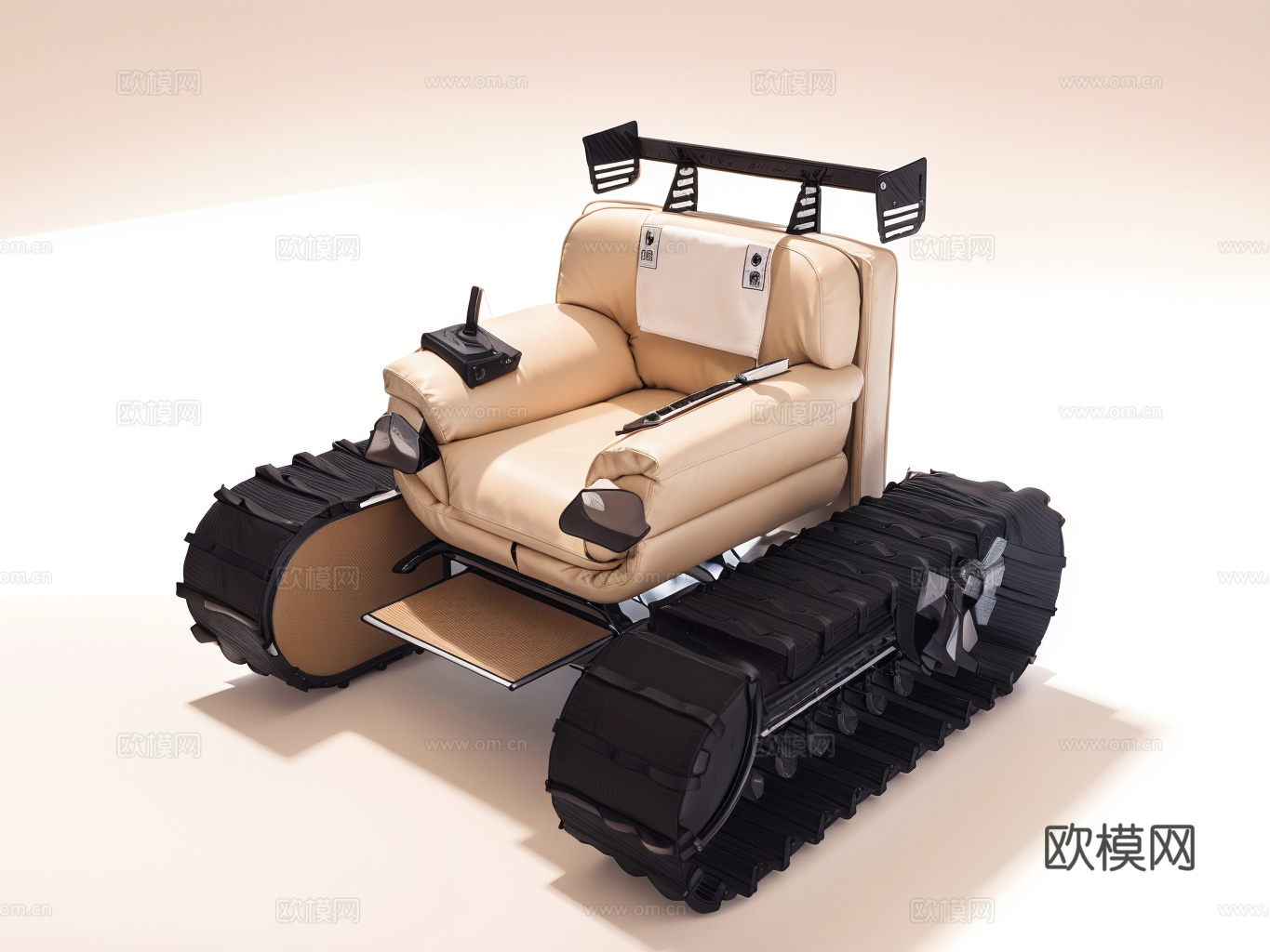 玩具车su模型下载（渲染图1）