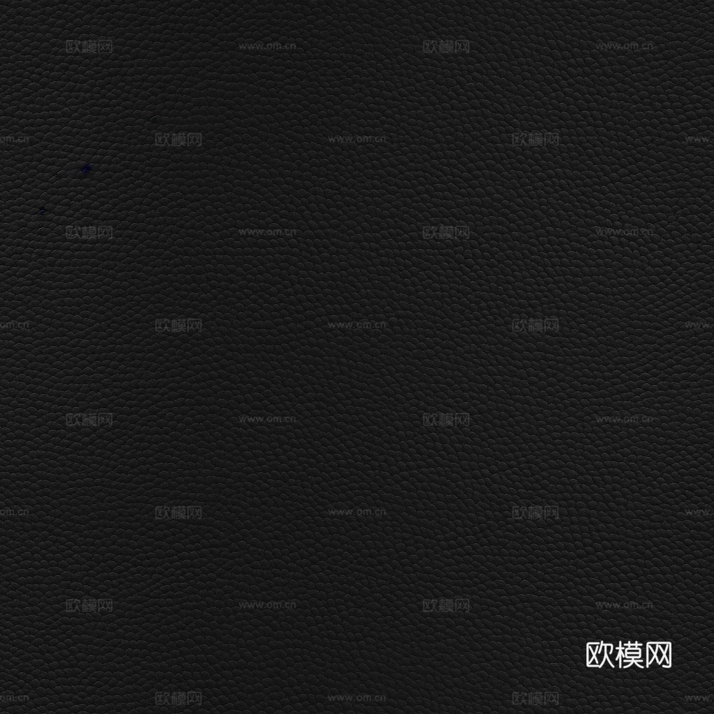 现代细纹皮革 黑色皮革无缝贴图