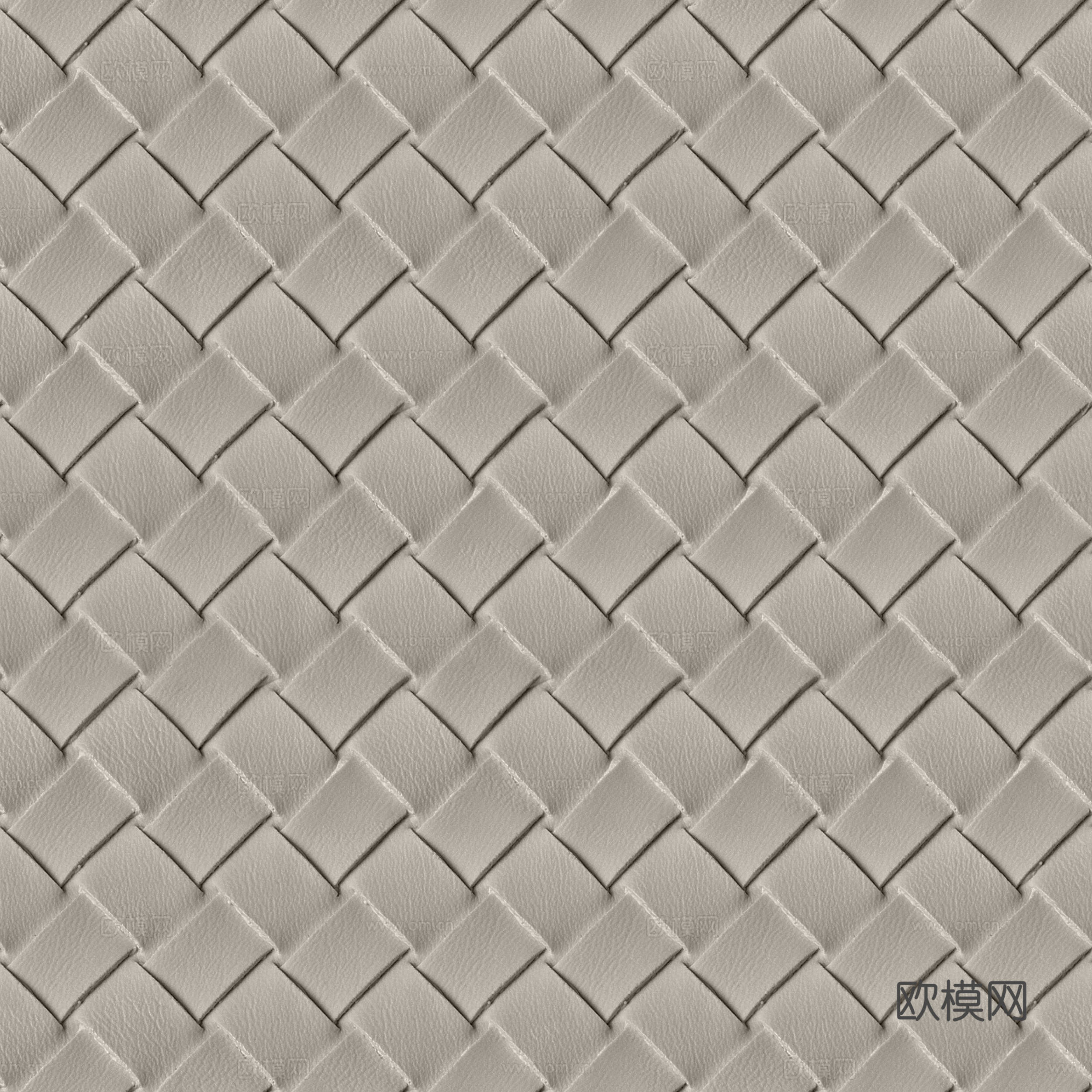 现代无缝暖灰编织皮革 无缝菱形编织皮革下载