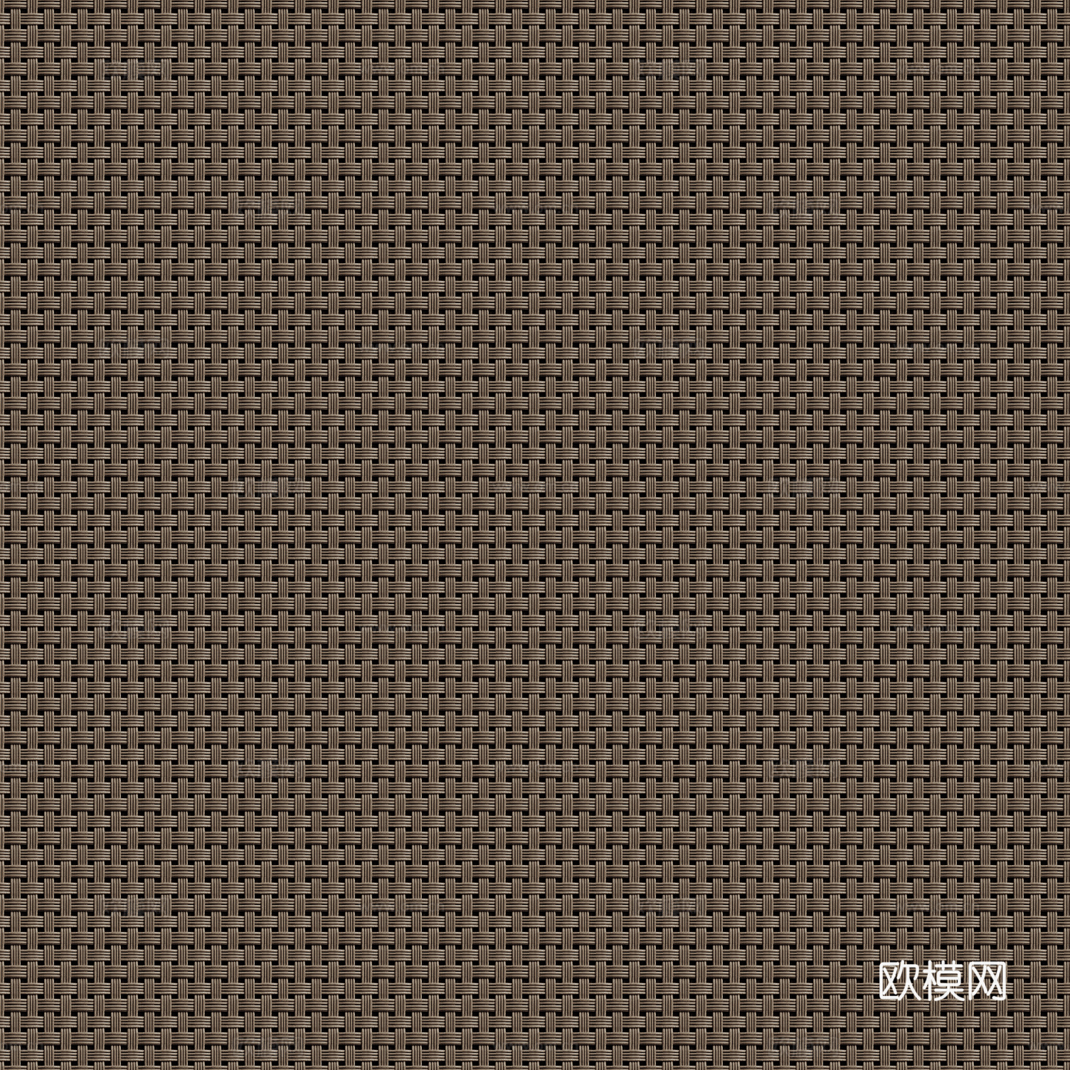 现代中古无缝深棕编织纹理 编织皮