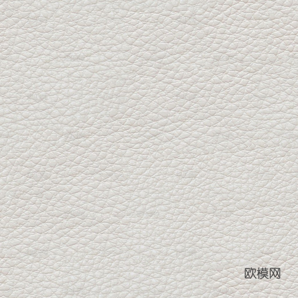 现代粗纹皮革 米白色皮革贴图