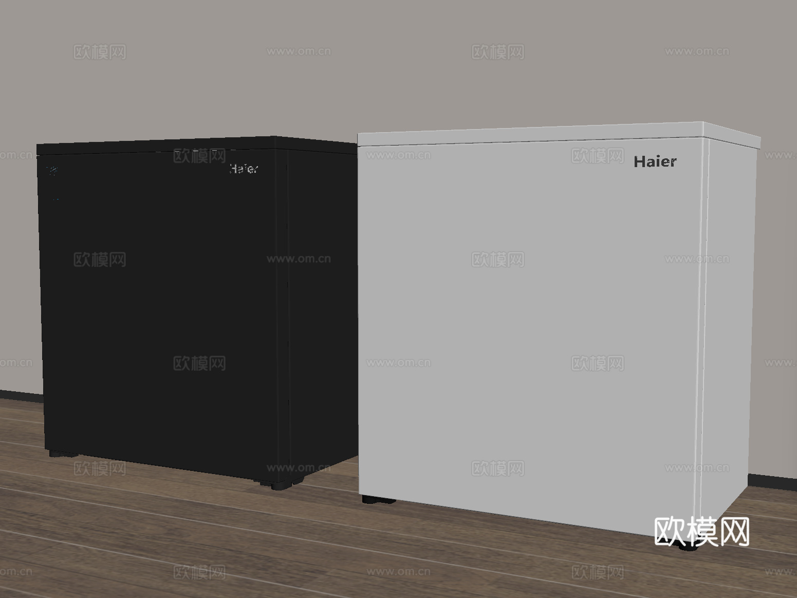 现代冰柜 冷藏柜su模型