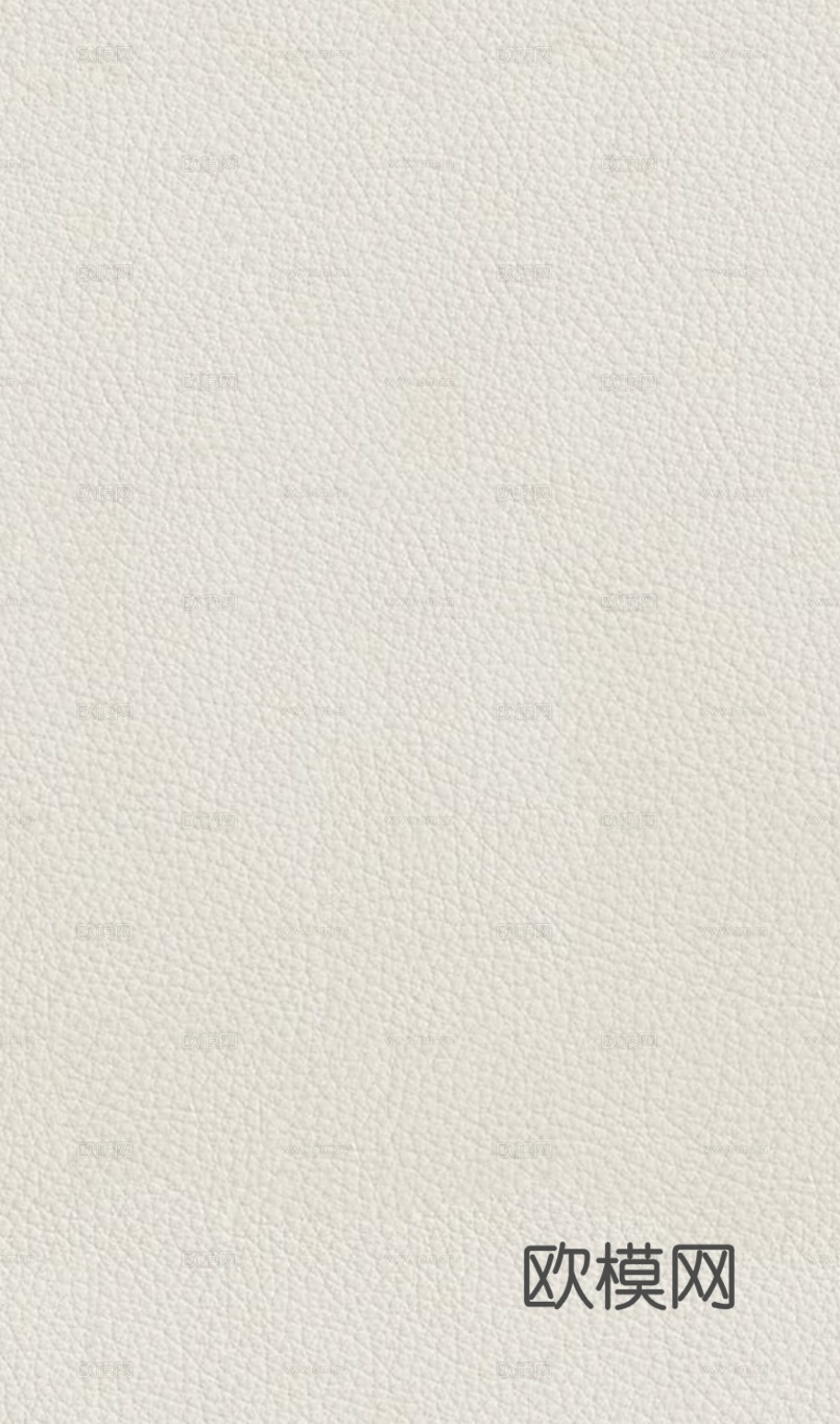 现代细纹无缝奶油白皮革皮纹贴图