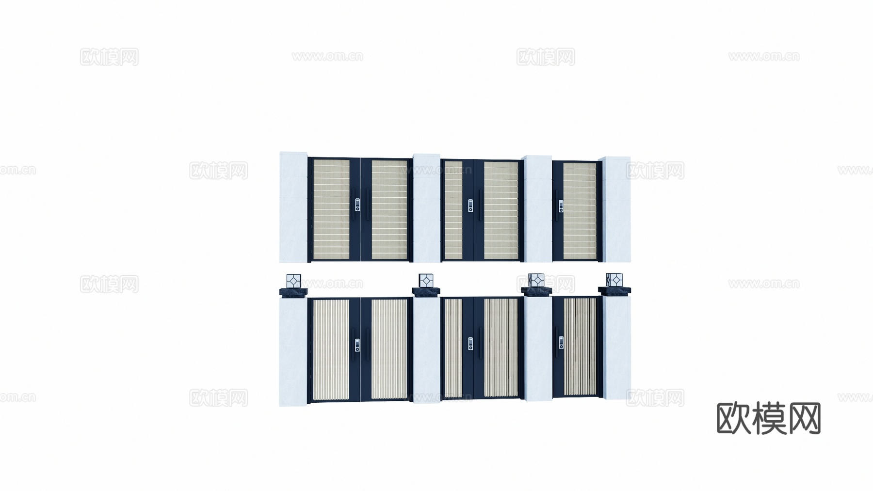 草坪灯 造景 水池 室内造景 庭院门 庭院灯 室内景观 露台su模型