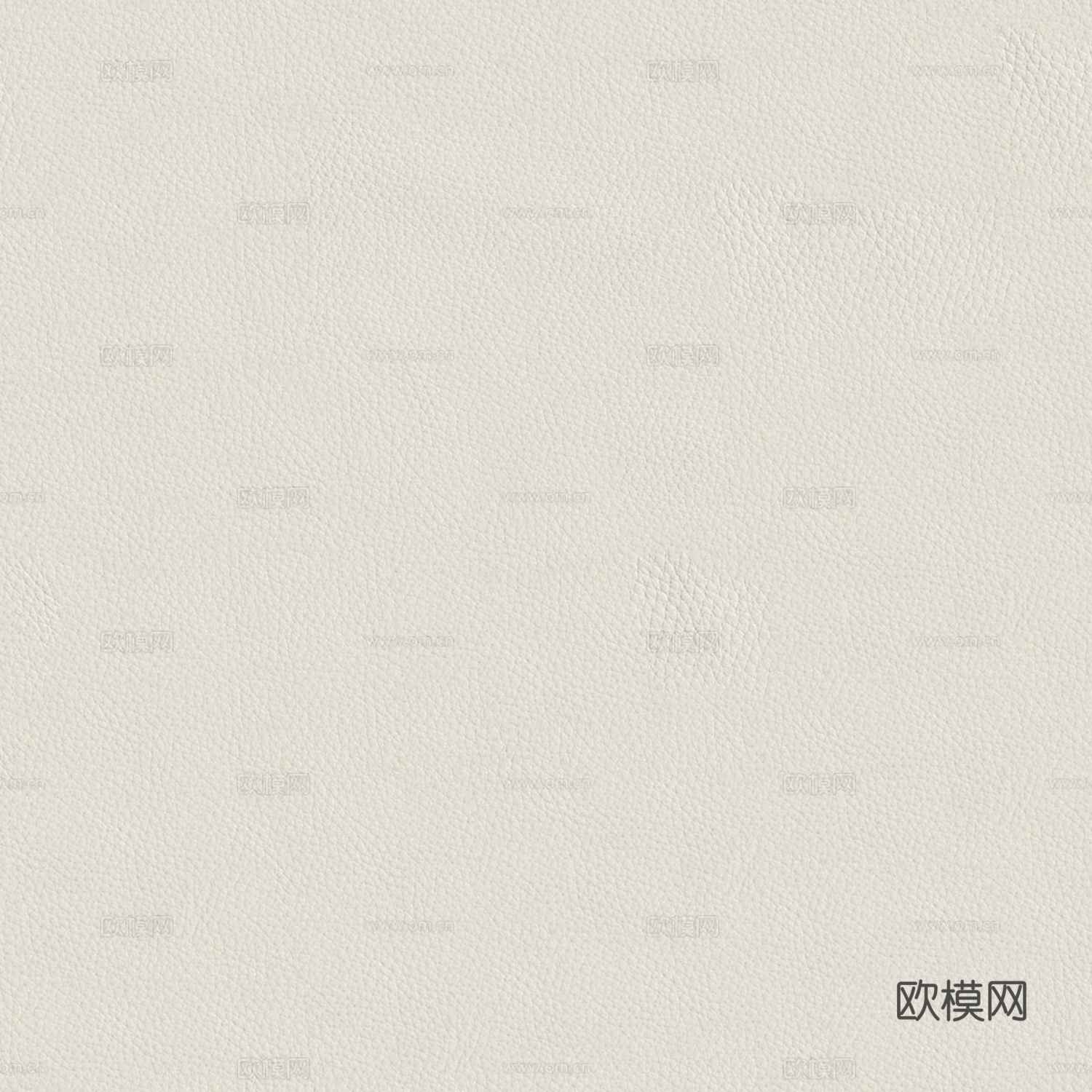 现代细纹无缝奶油白皮革皮纹贴图