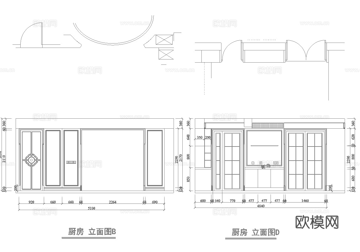 轻奢大平层 样板间 最新全套施工图合集cad施工图