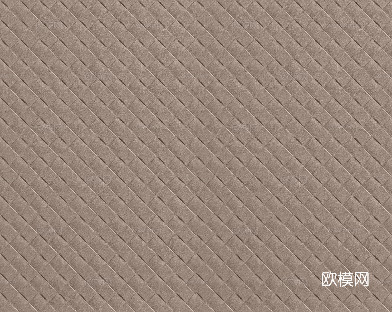 现代无缝咖色编织皮革 咖色编织人造皮