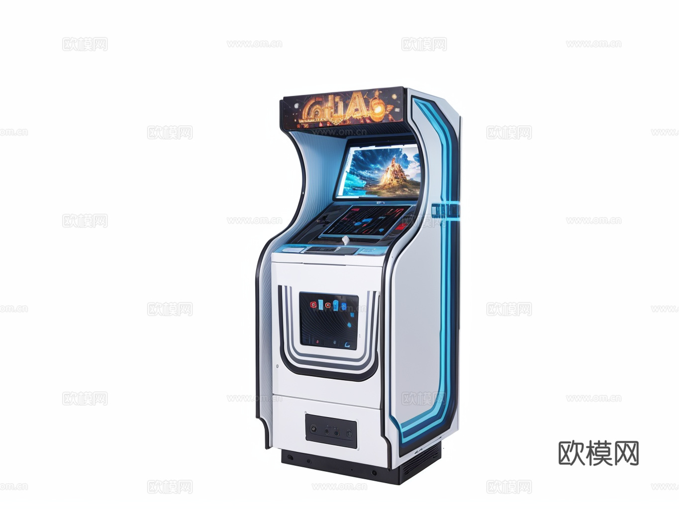 游乐设备su模型