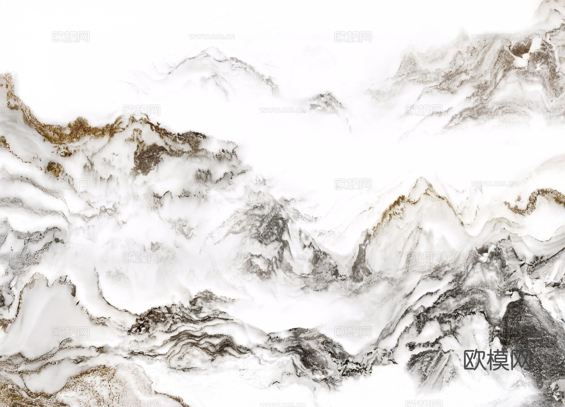 现代山水大理石岩板 山水纹理大理石