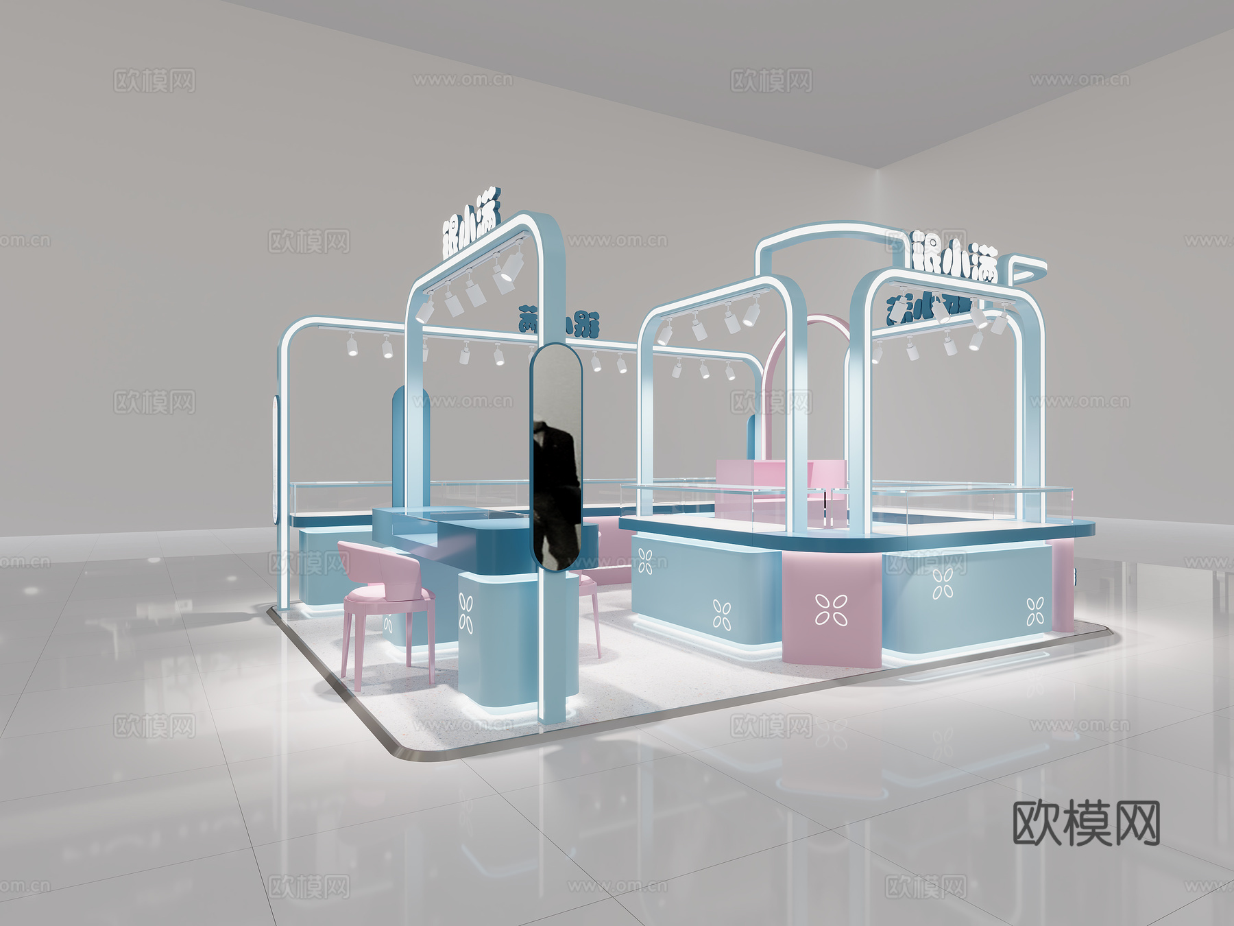 轻奢3d模型下载（渲染图3）