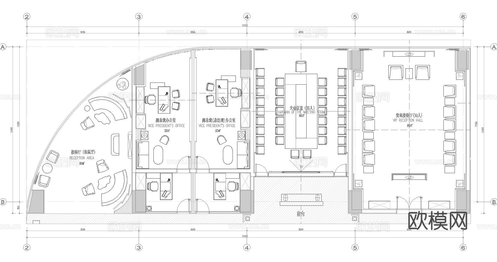 1000平办公室 最新全套施工图合集cad施工图