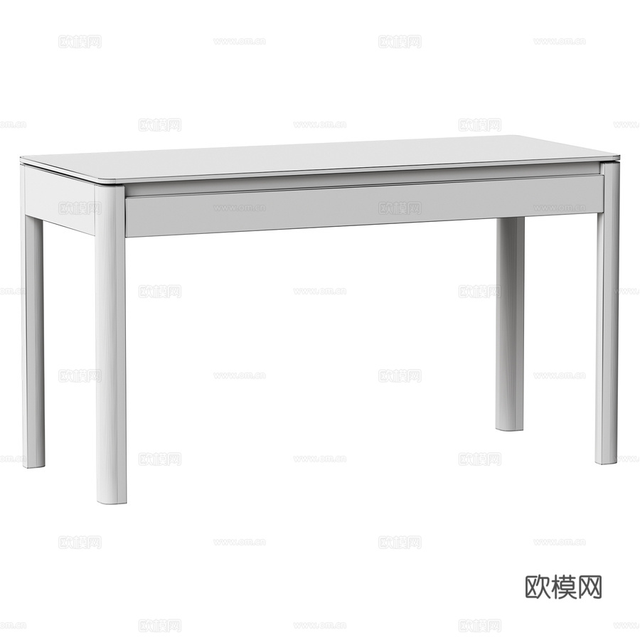 LUKAS 办公桌 33d模型下载（渲染图2）