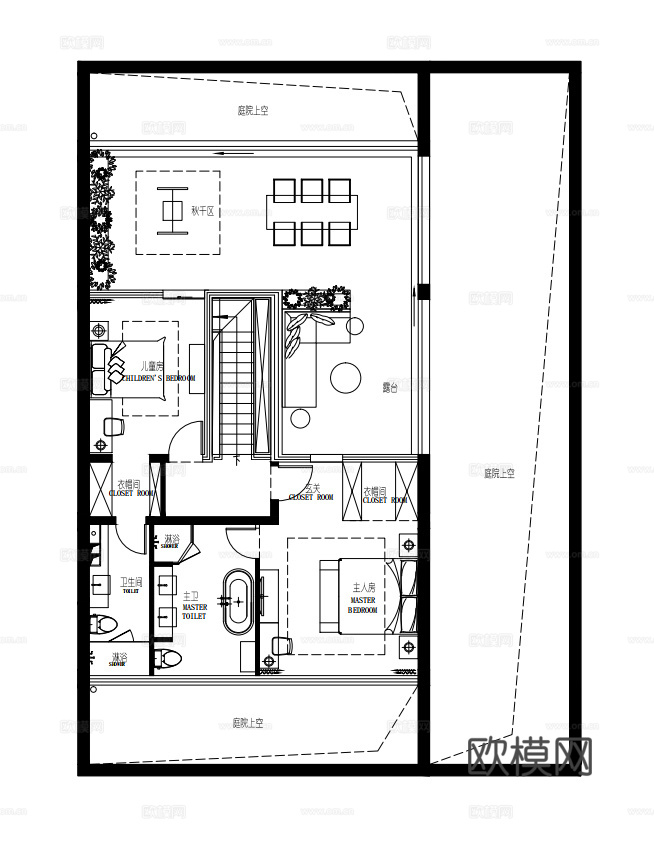 高端别墅 最新全套施工图 效果图合集cad施工图