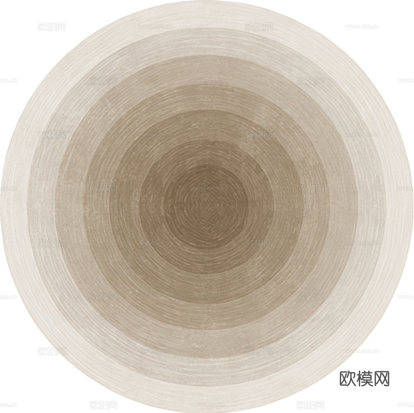 圆形地毯 客厅简约轻奢地毯贴图