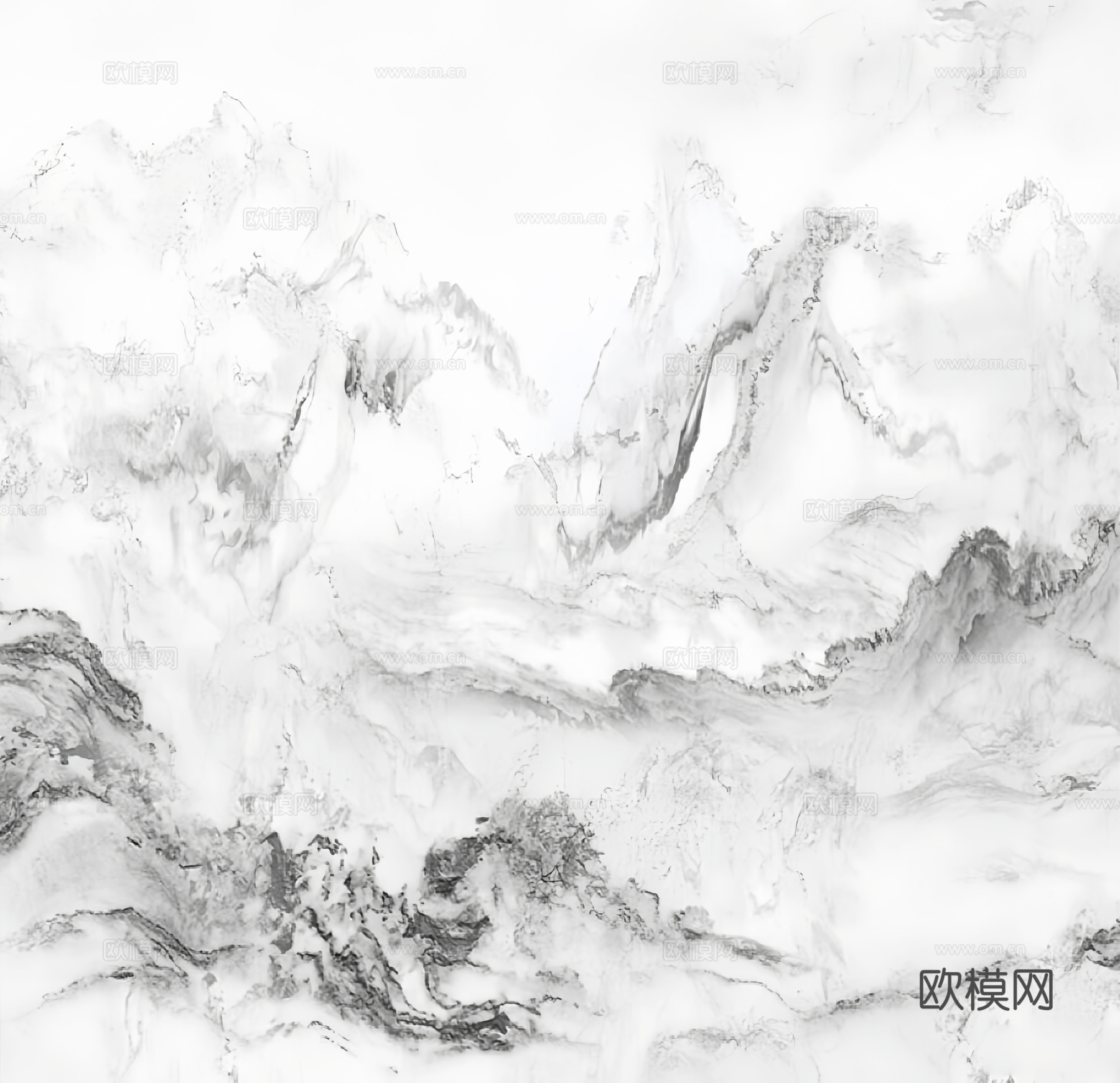 现代浅色山水大理石 山水纹理石材