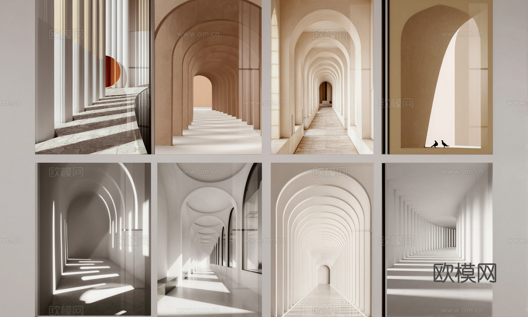 现代装饰挂画_挂画_装饰画_艺术画_抽象画su模型