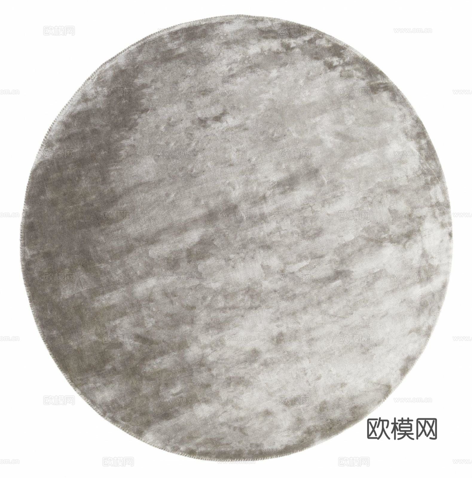 中古风圆形地毯贴图