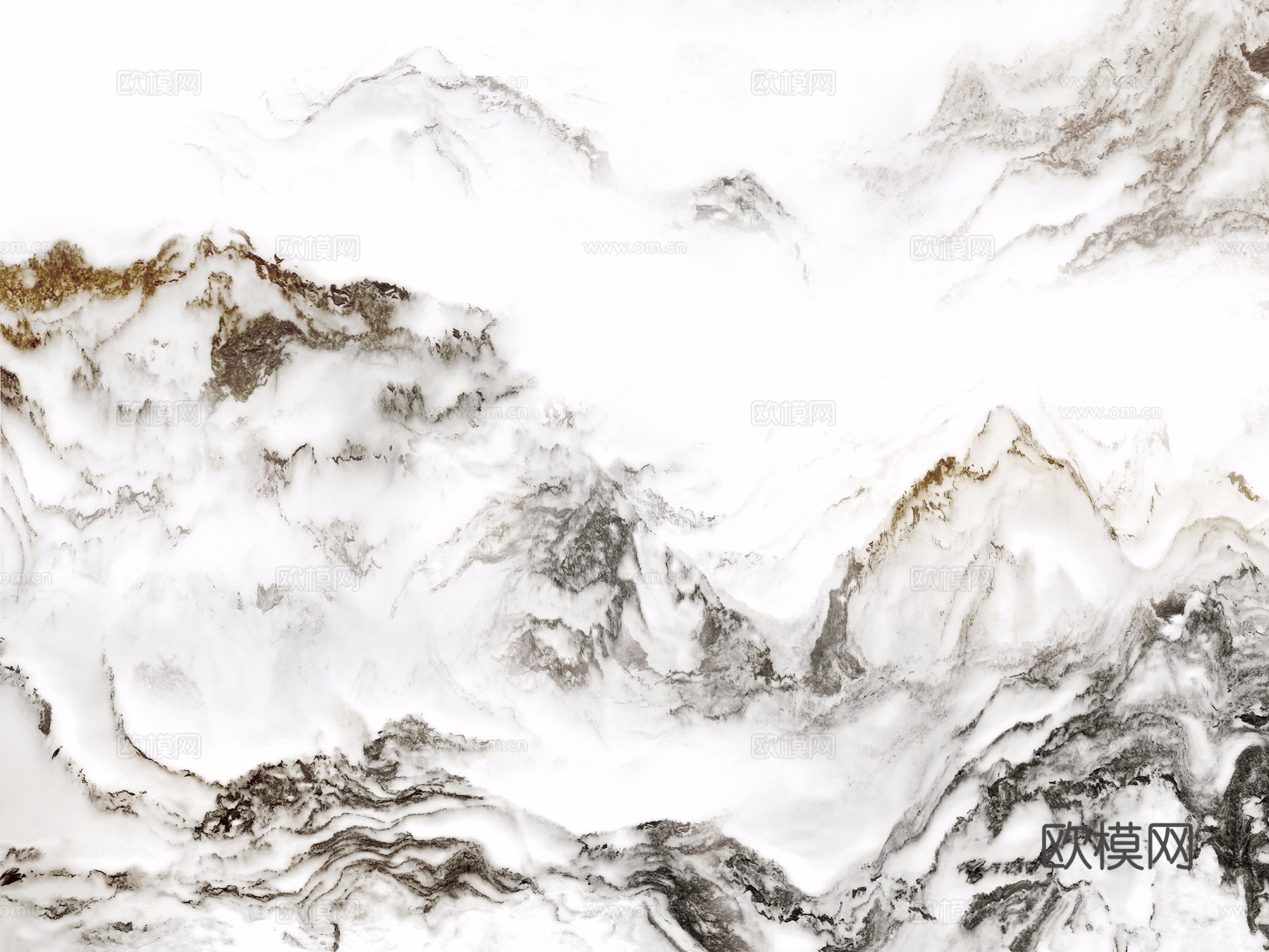 现代山水大理石岩板 山水纹理大理石