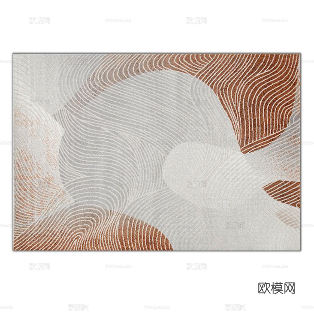 现代条纹地毯贴图