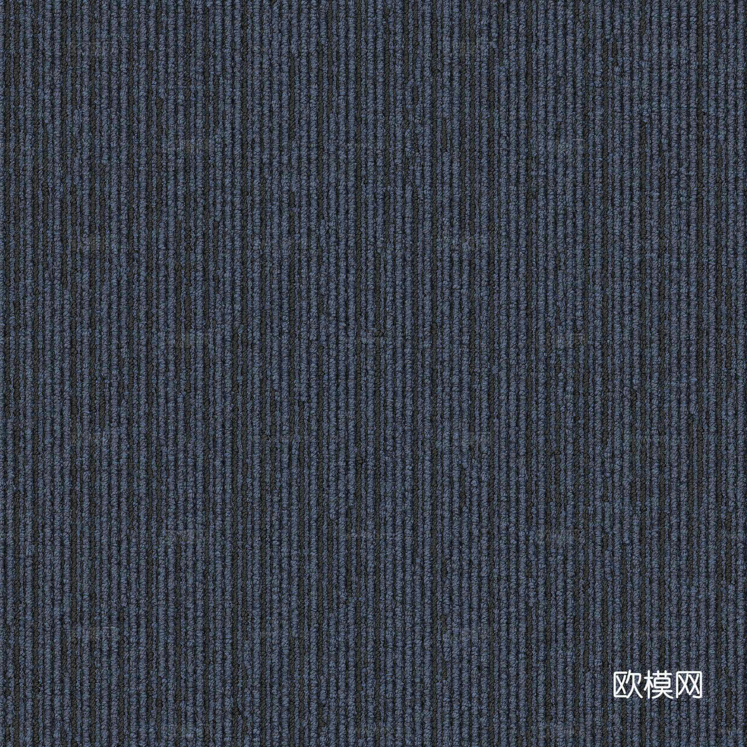无缝深蓝色条纹地毯贴图