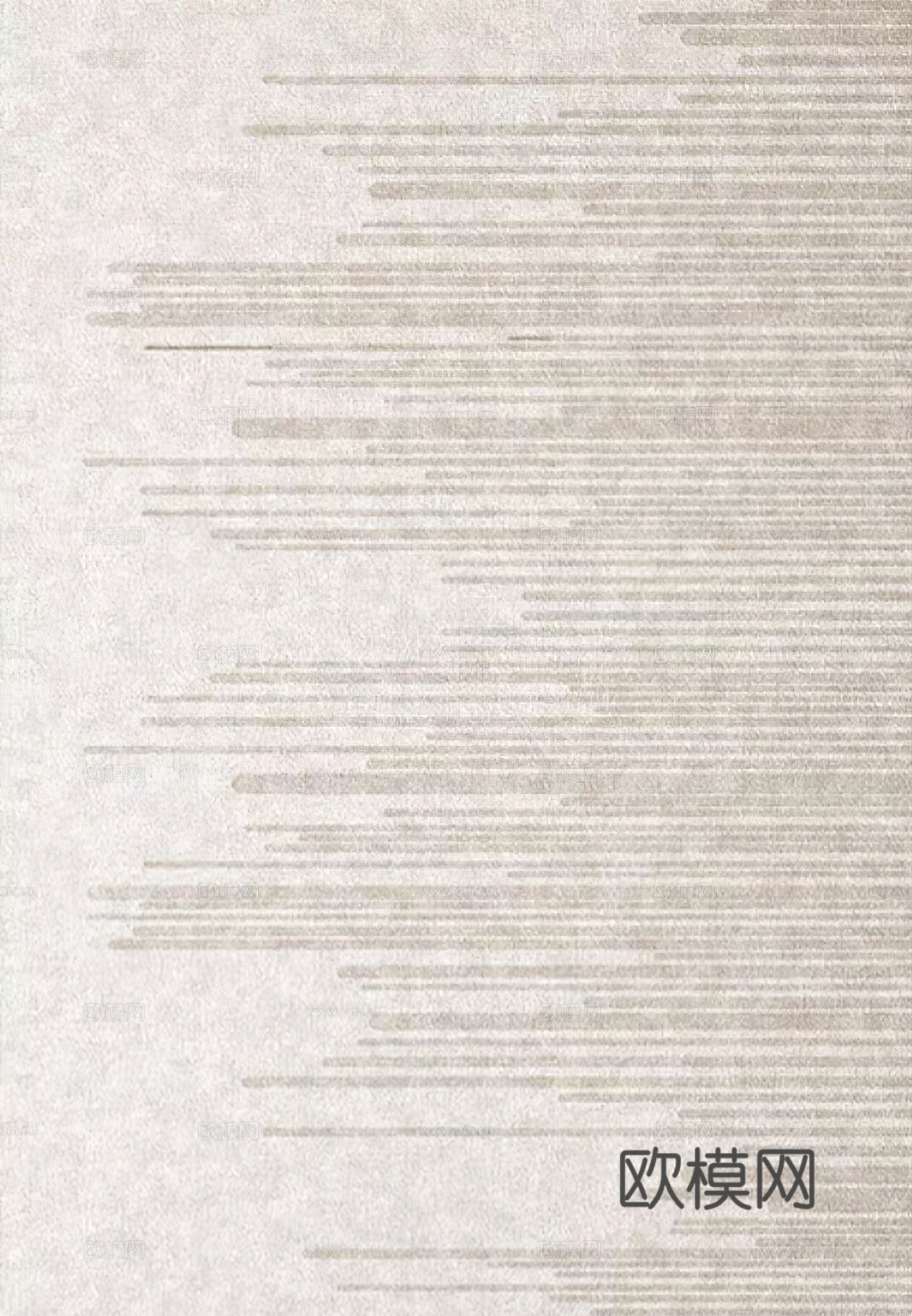 现代简约米灰色条纹地毯贴图