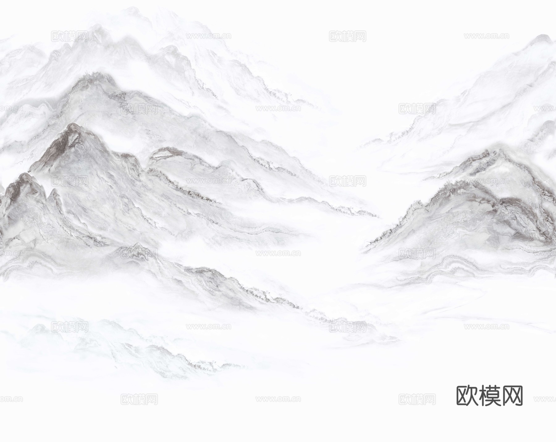 现代山水大理石岩板 山水纹理大理石