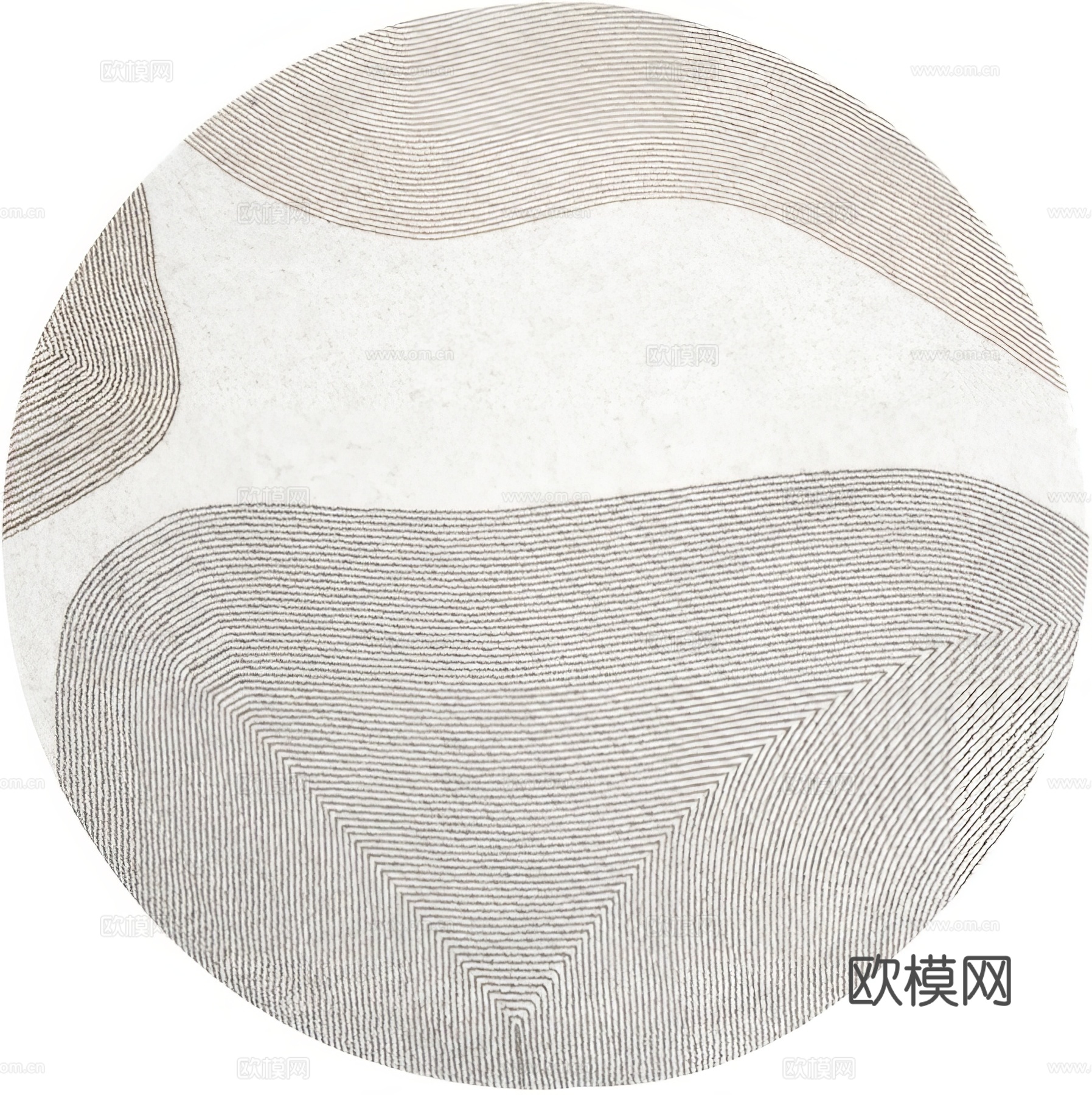 意式圆形地毯贴图