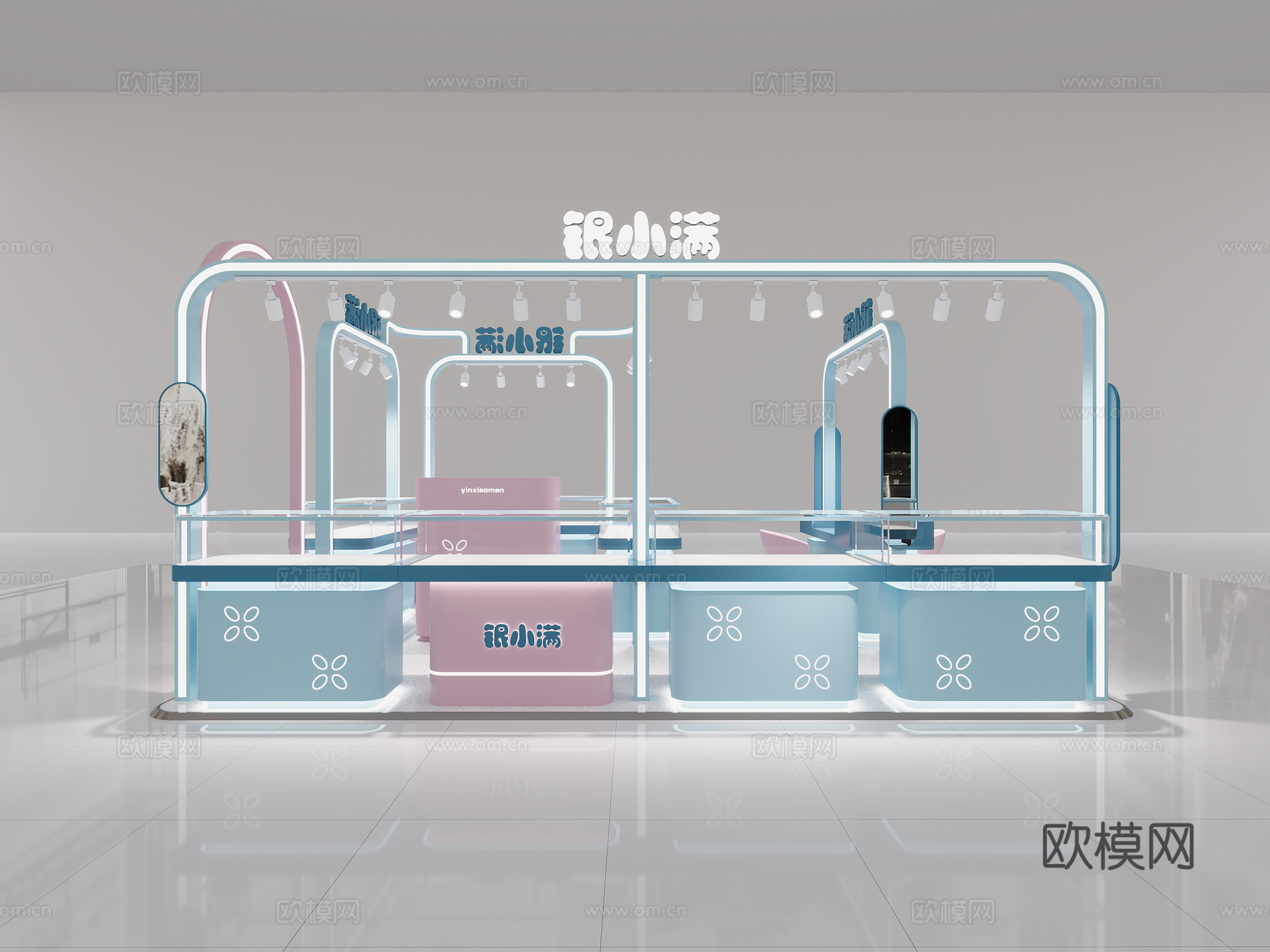 轻奢3d模型下载（渲染图1）