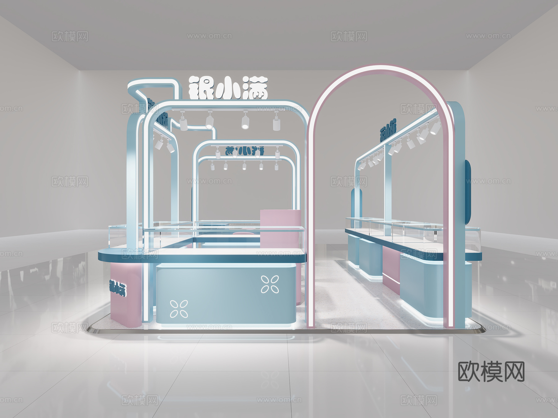 轻奢3d模型下载（渲染图2）