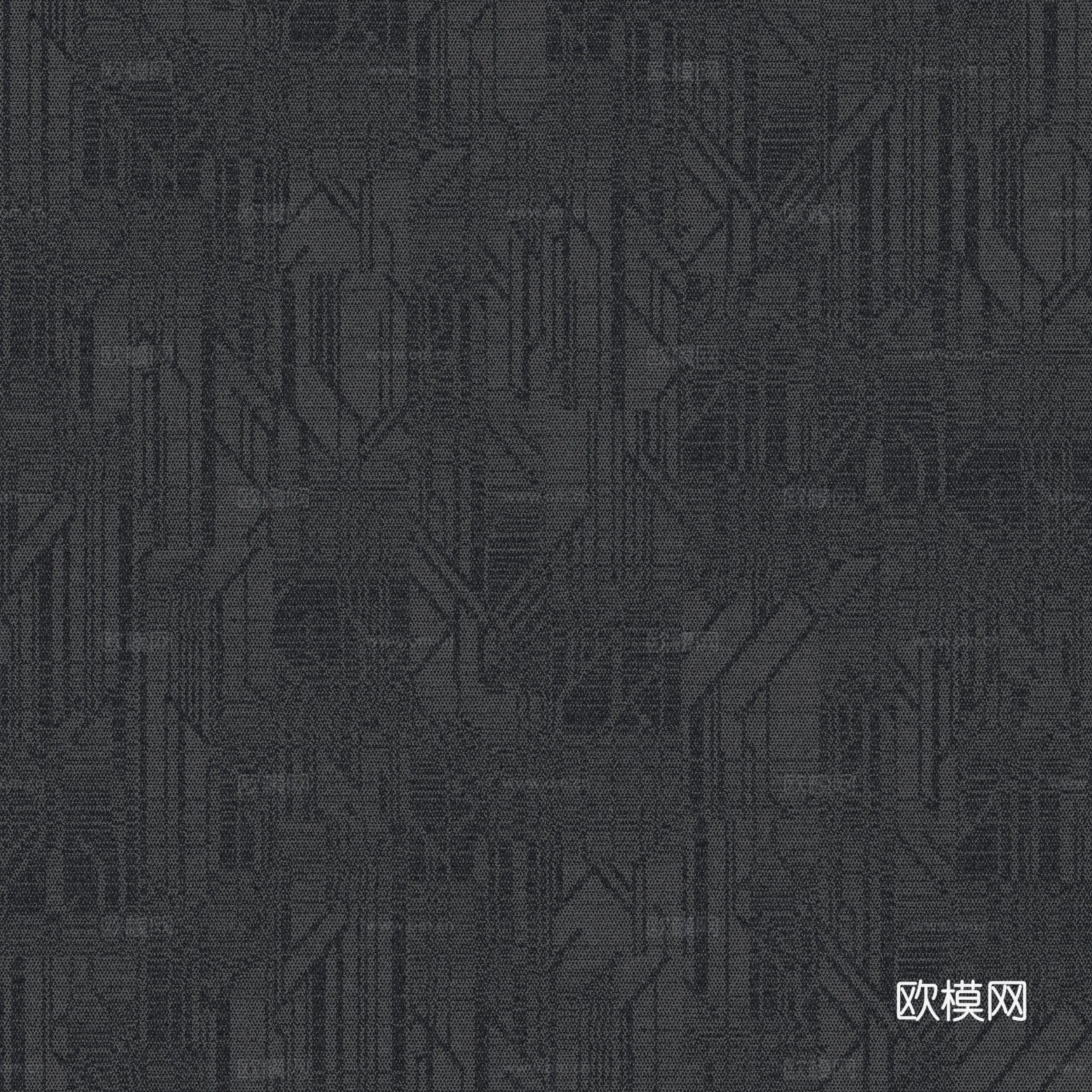 无缝现代简约地毯条纹地毯办公地毯贴图