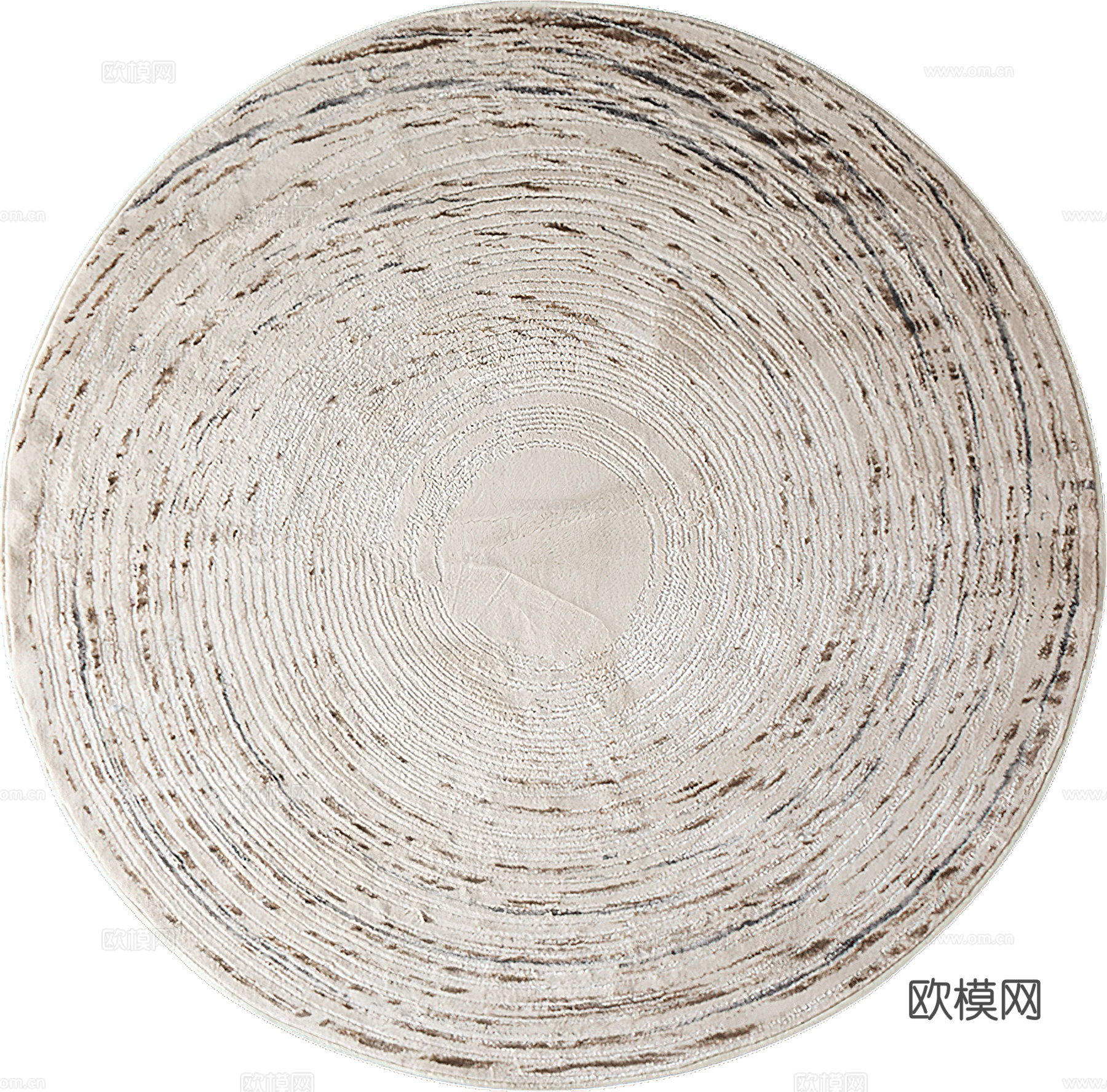 中古风圆形地毯贴图