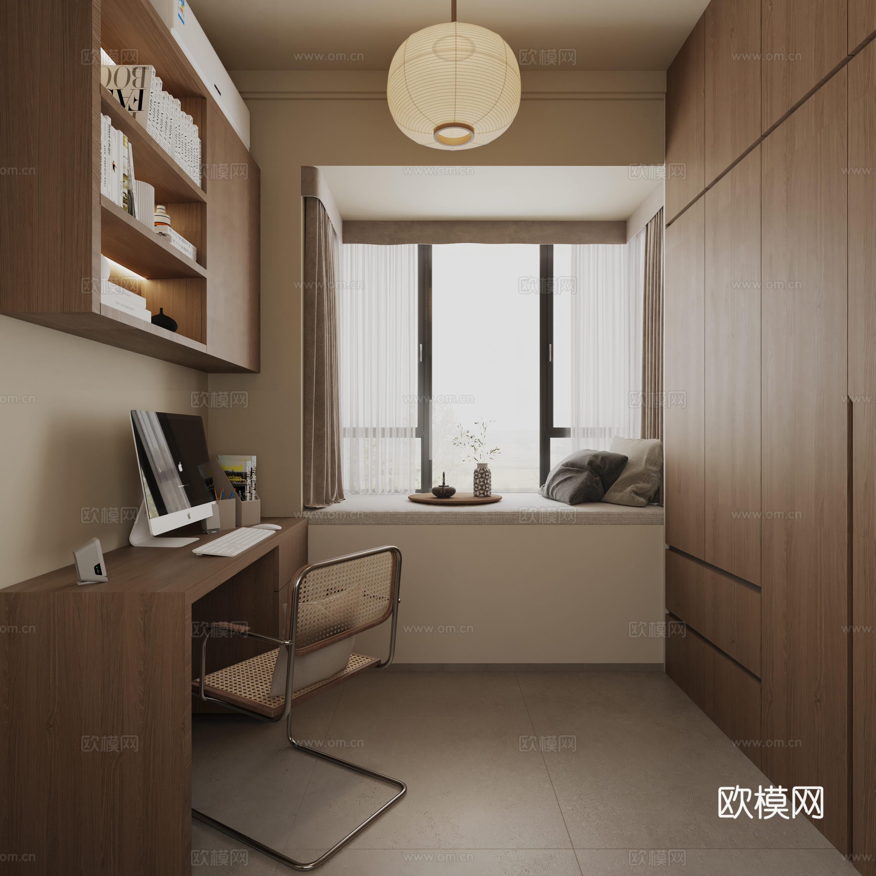 宋代美学书房su模型