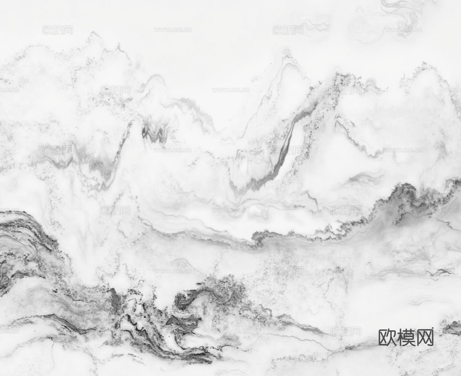 现代浅色山水大理石 山水纹理石材