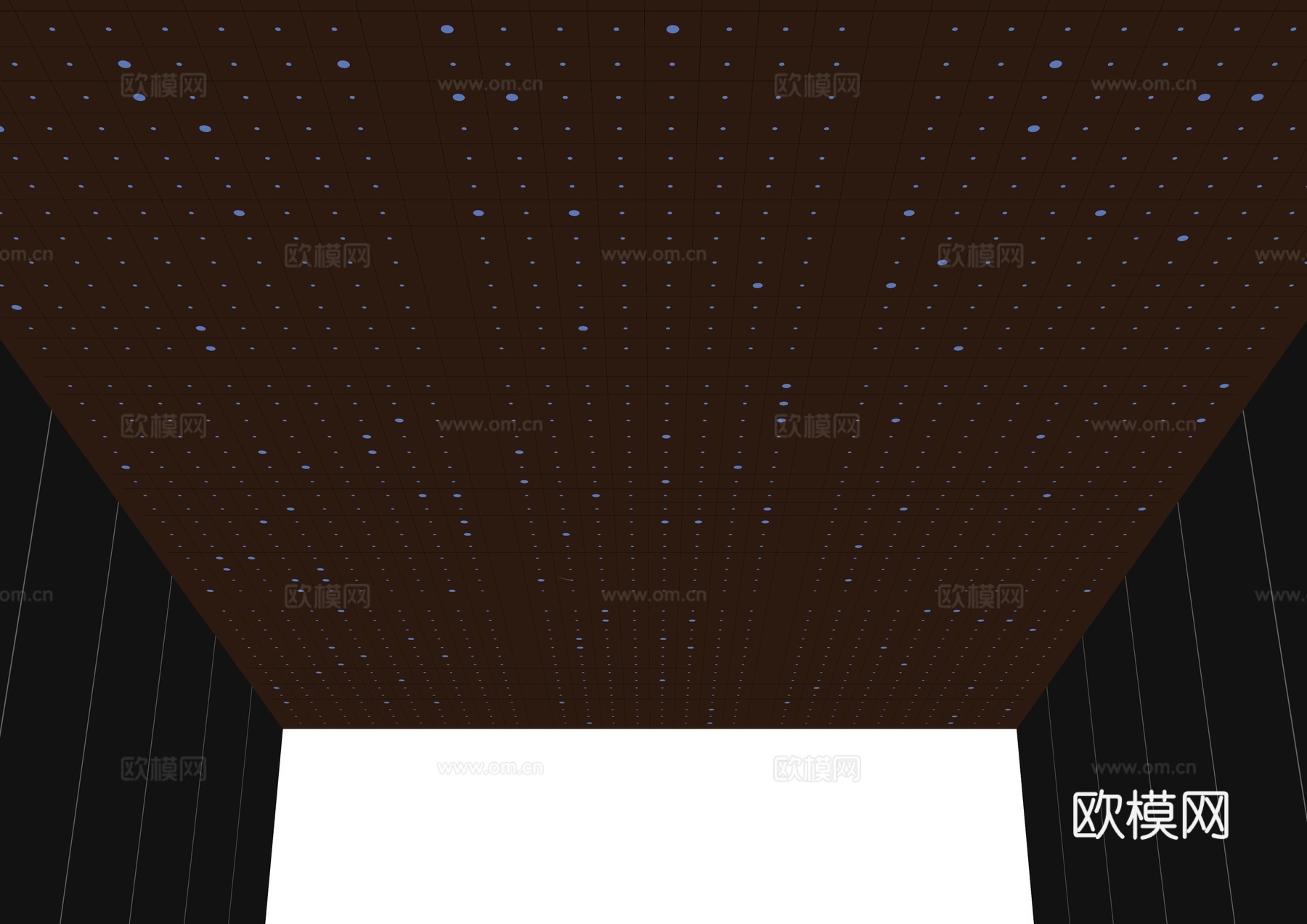 现代吊顶 过道吊顶 星空吊顶 通道吊顶 入口吊顶 蜂窝吊顶su模型