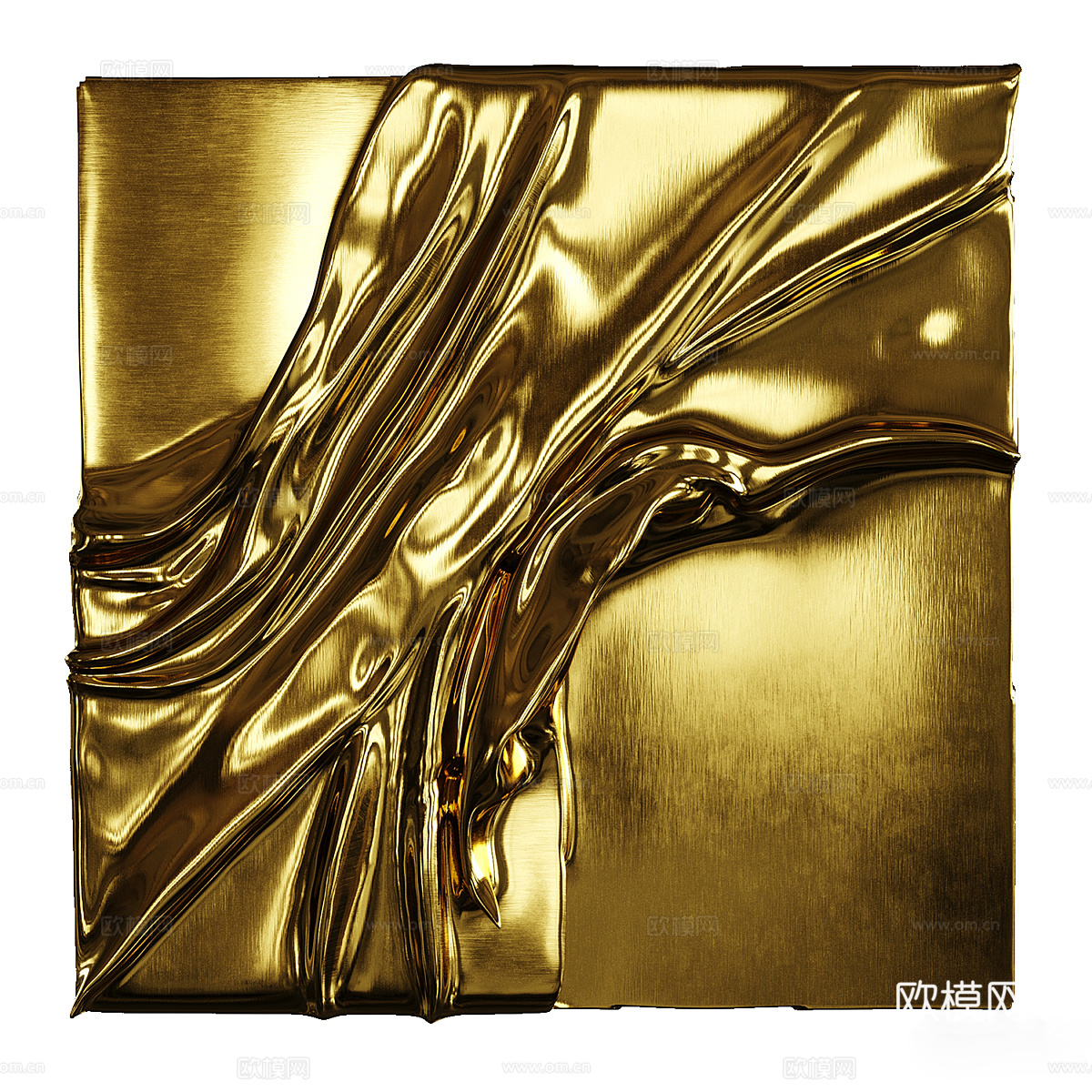 抽象画3d模型下载