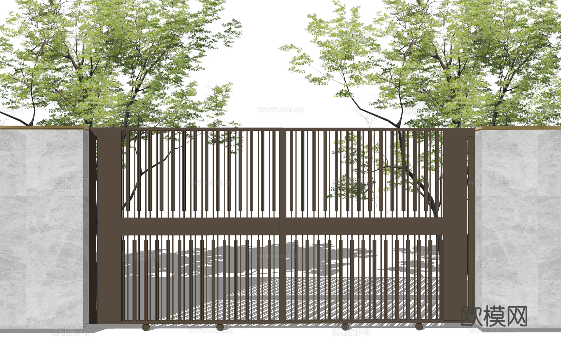 室内造景 微景观 水景 庭院灯 室内景观su模型