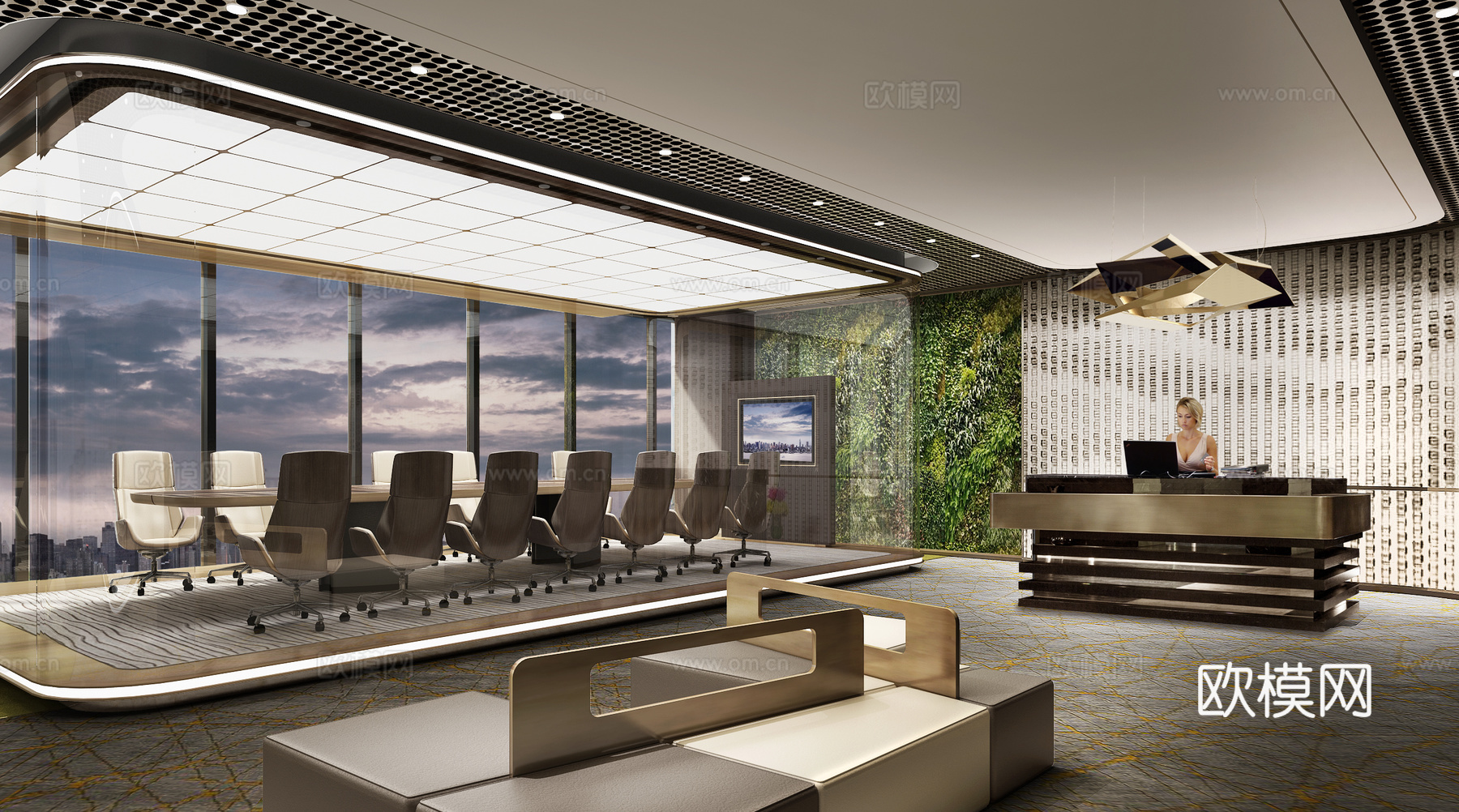 办公室 最新全套施工图合集cad施工图