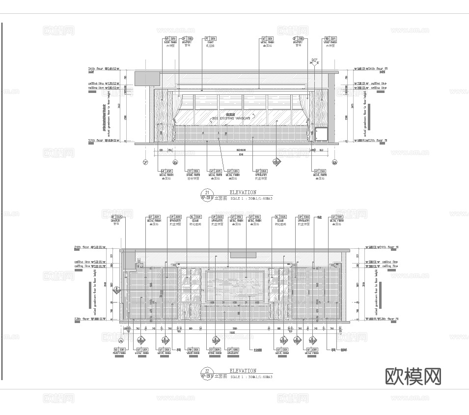 1000平办公室 最新全套施工图合集cad施工图