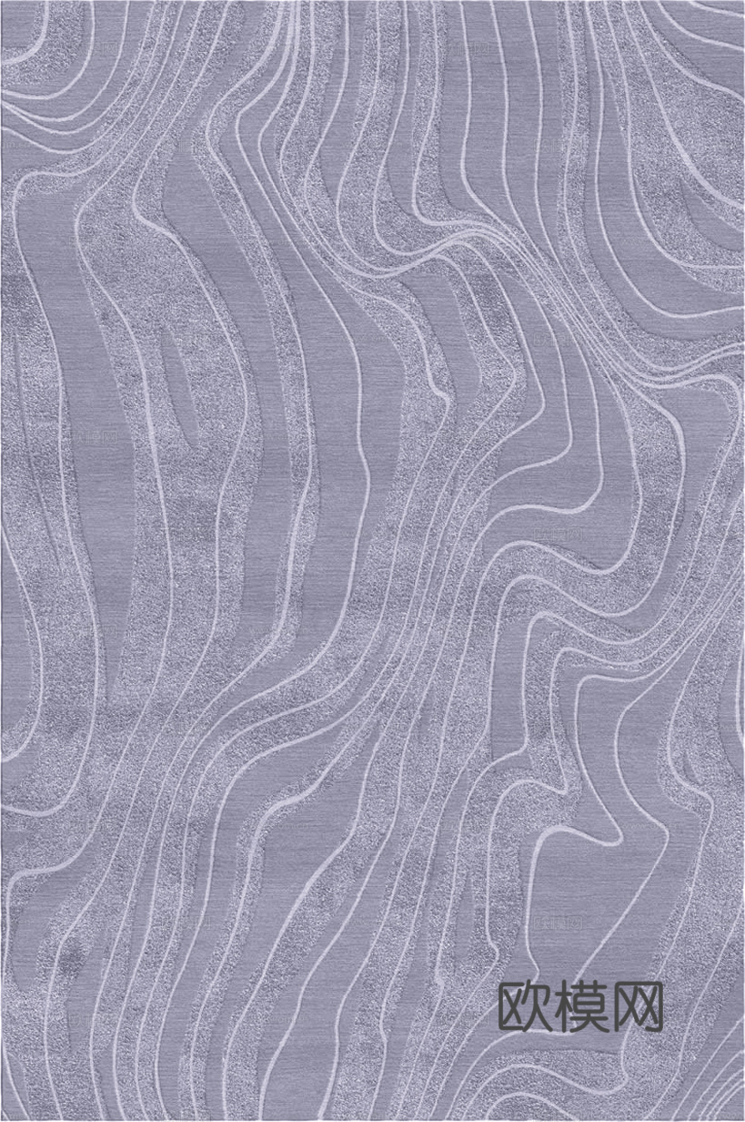 现代轻奢条纹地毯 绒布条纹地毯