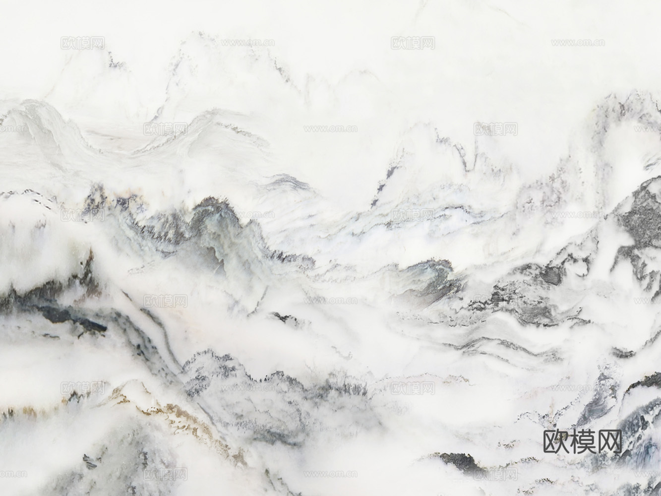 现代山水大理石岩板 山水纹理大理石