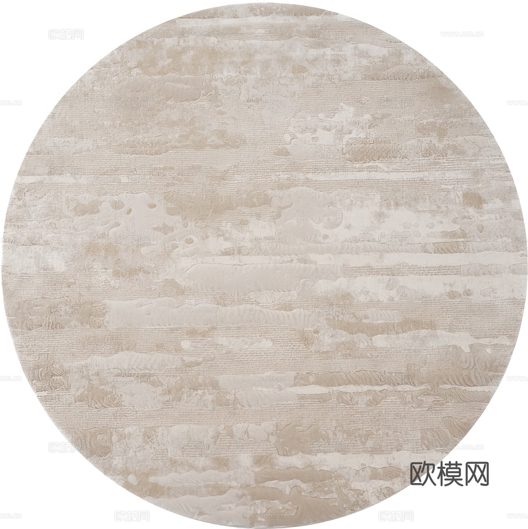 意式圆形地毯贴图