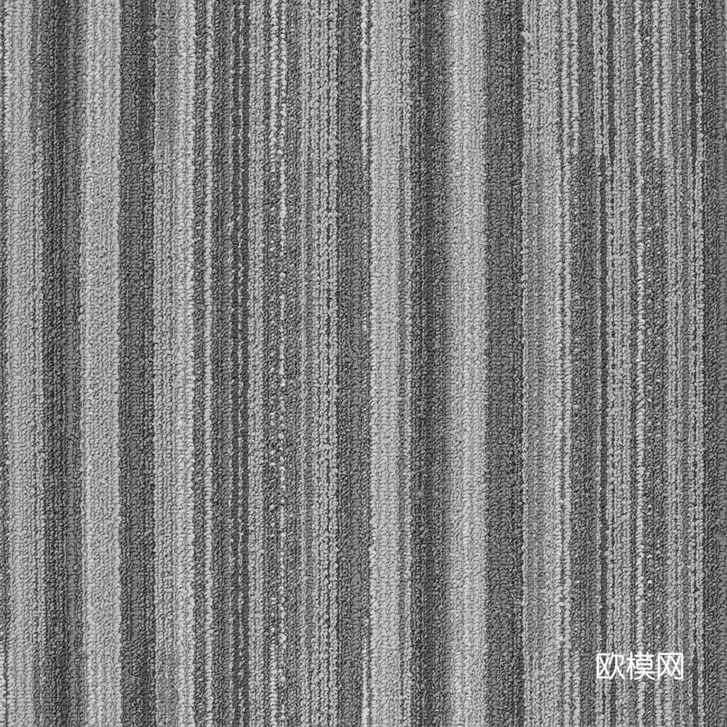现代简约灰色条纹地毯贴图