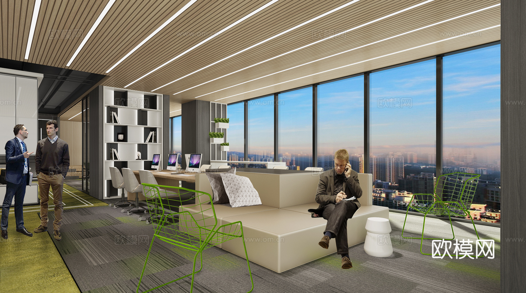 办公室 最新全套施工图合集cad施工图