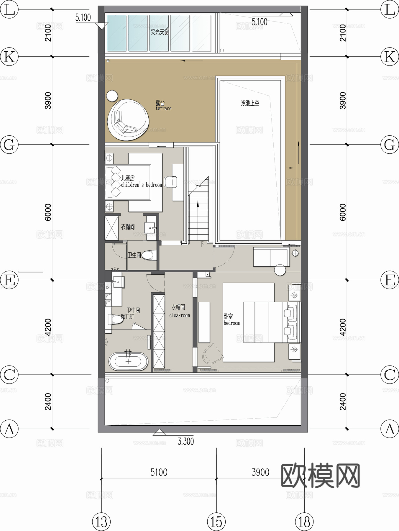 高端别墅 最新全套施工图 效果图合集cad施工图cad施工图
