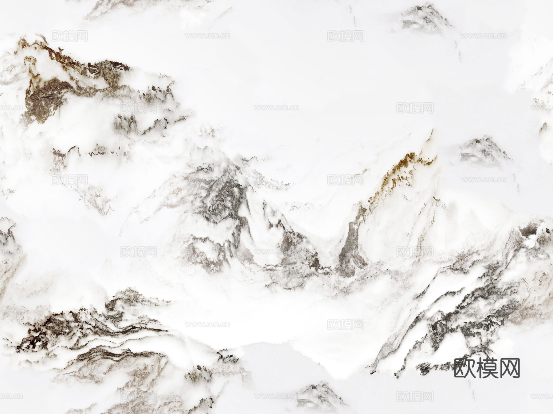 山水纹大理石岩板贴图