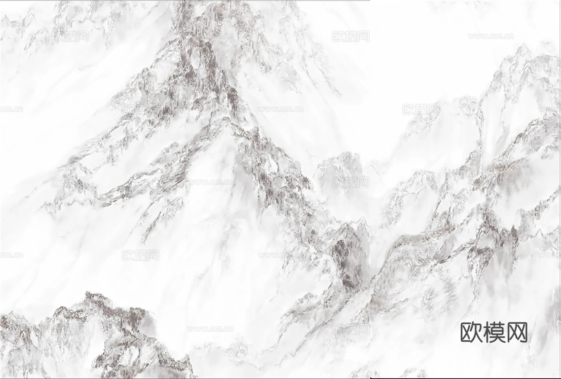 现代浅色山水大理石 山水纹理石材